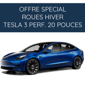 Offre Roues complètes Hiver Tesla 3 perf 20 pouces